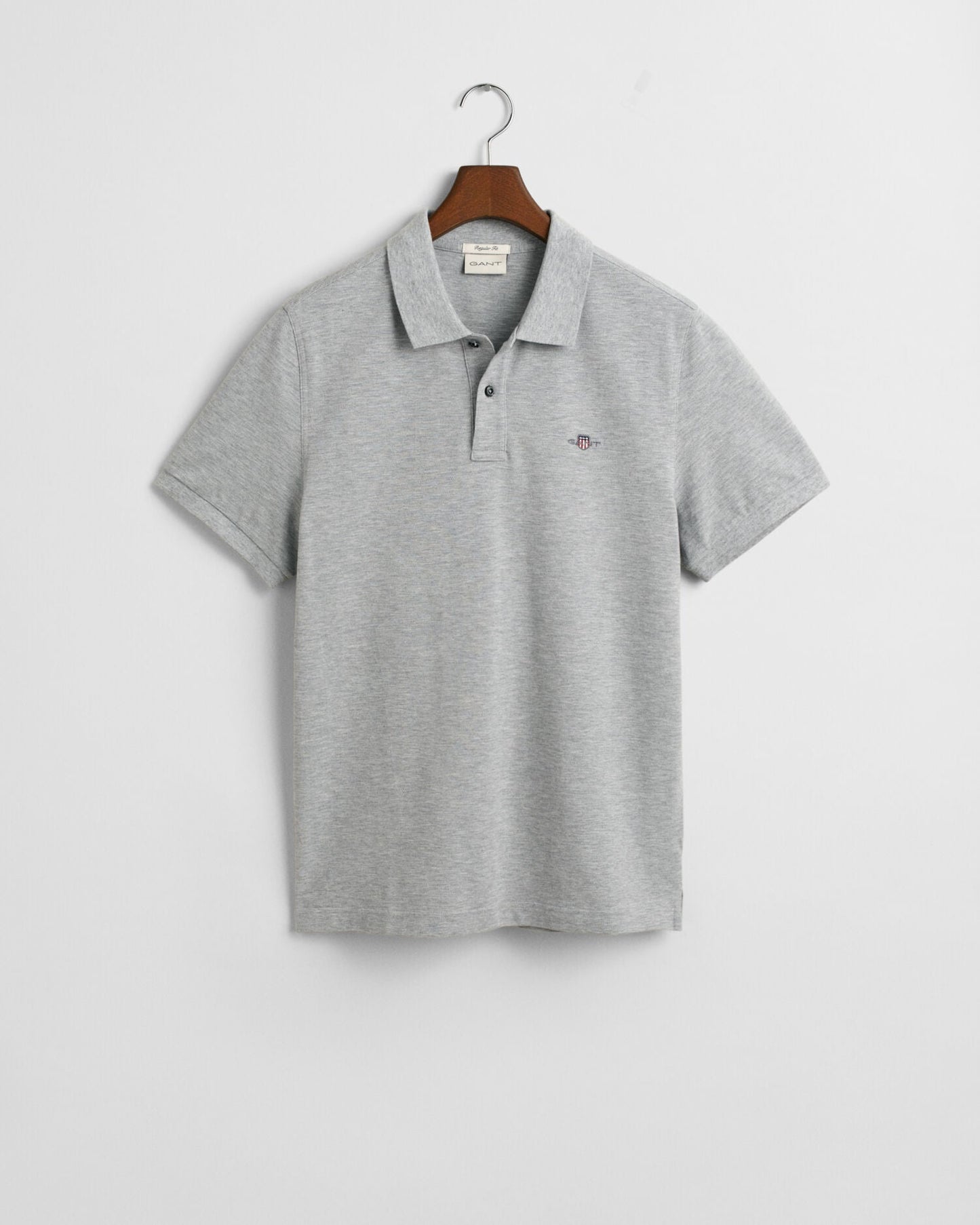 Regular Fit Shield Pique Polo Shirt