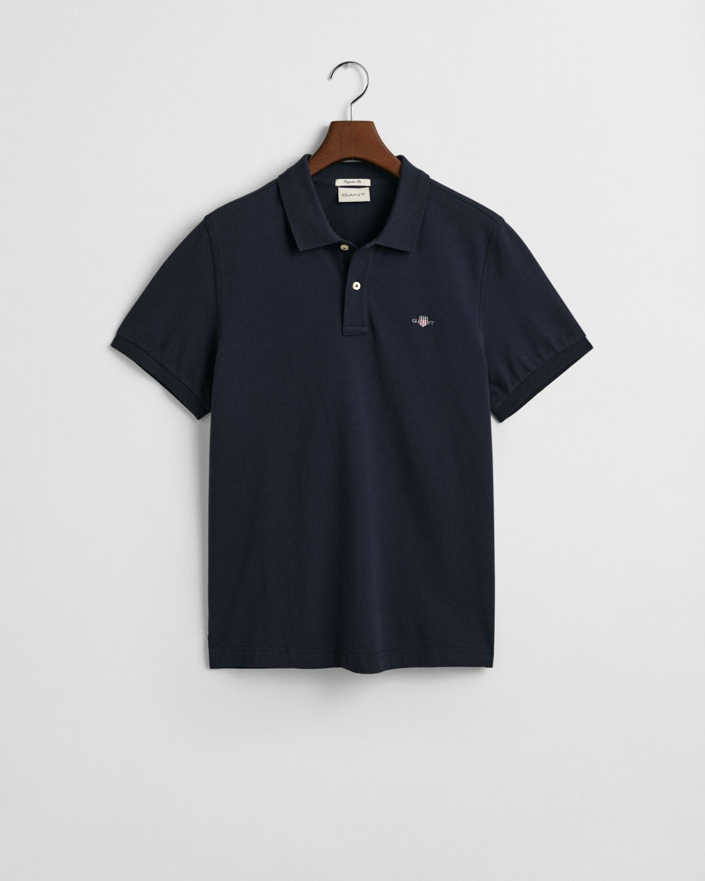 Regular Fit Shield Pique Polo Shirt