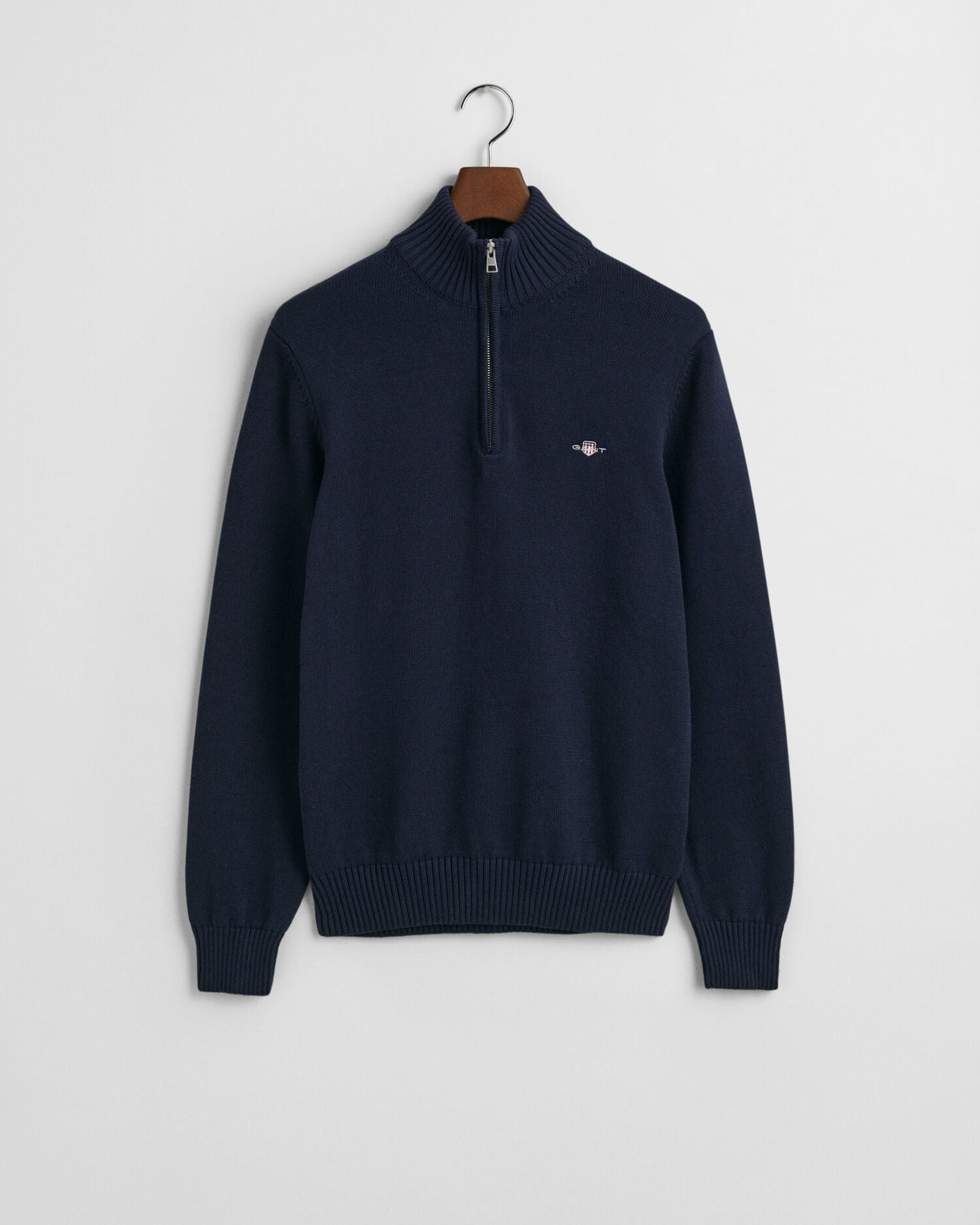 Casual Cotton Half-Zip Sweater