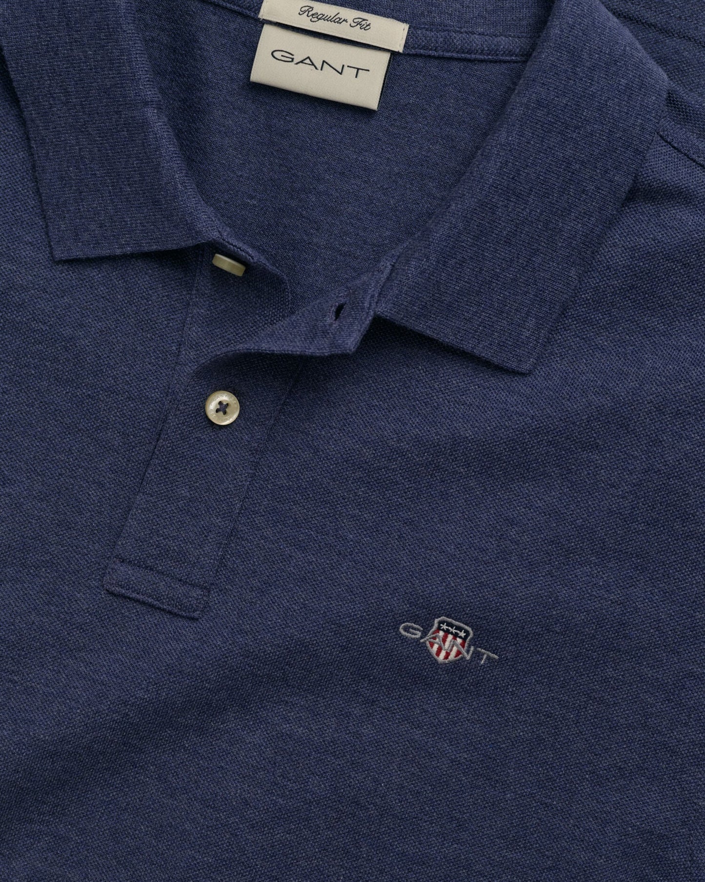 Regular Fit Shield Pique Polo Shirt