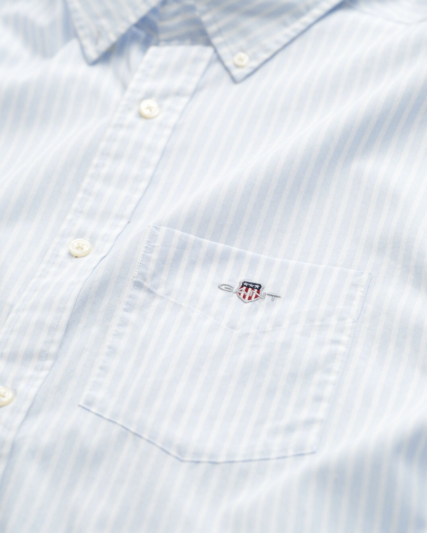 Regular Fit Striped Poplin Shirt