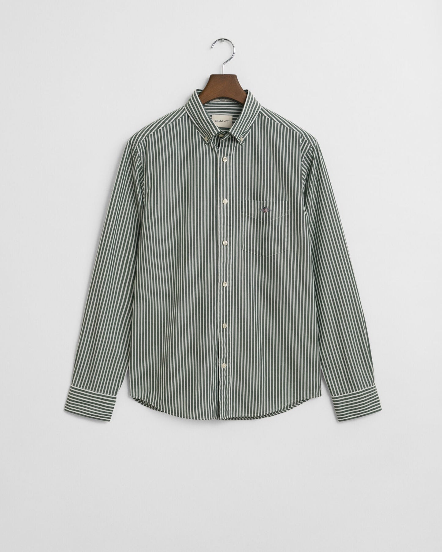 Regular Fit Striped Poplin Shirt
