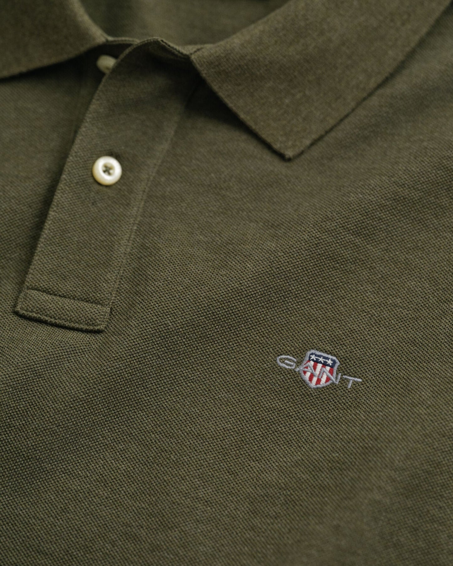 Regular Fit Shield Pique Polo Shirt