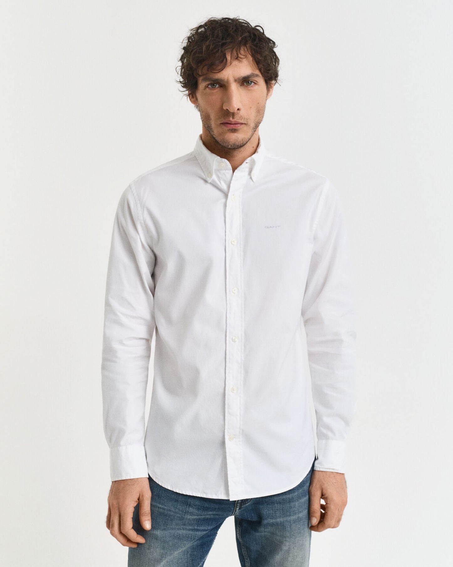 Regular Fit Pinpoint Oxford Shirt