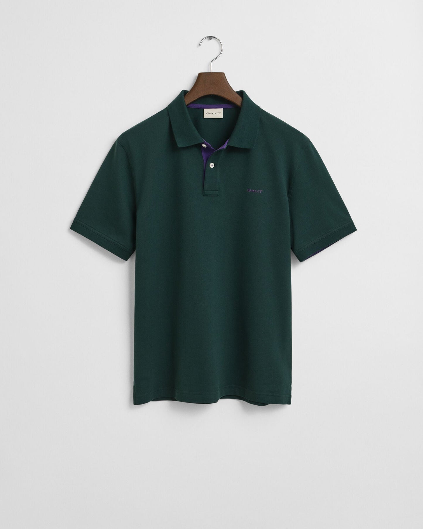 Contrast Pique Polo Shirt