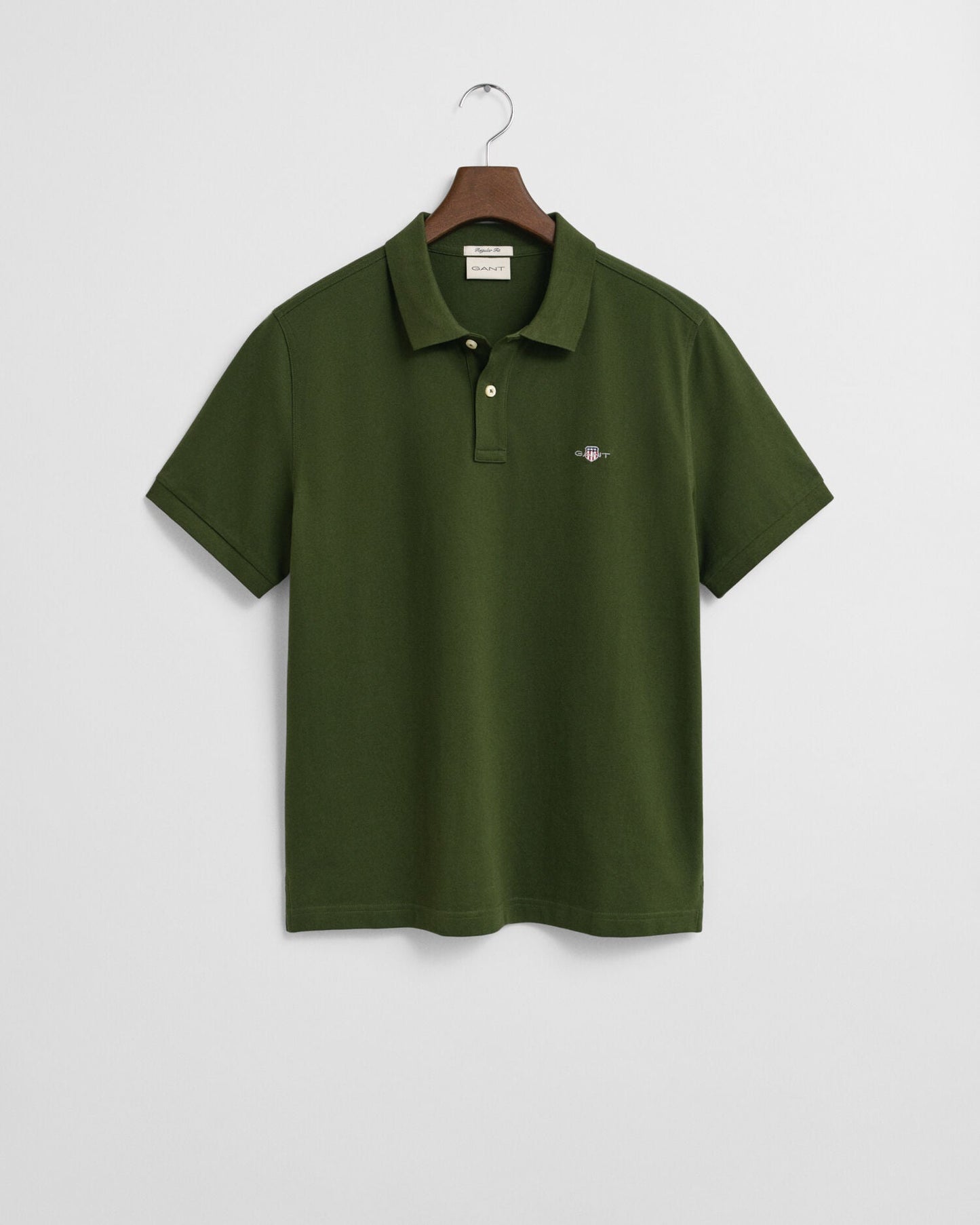 Regular Fit Shield Pique Polo Shirt