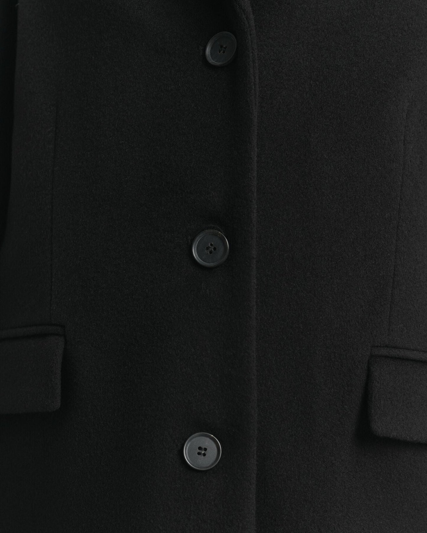 Classic Tailored Wool Blend Coat