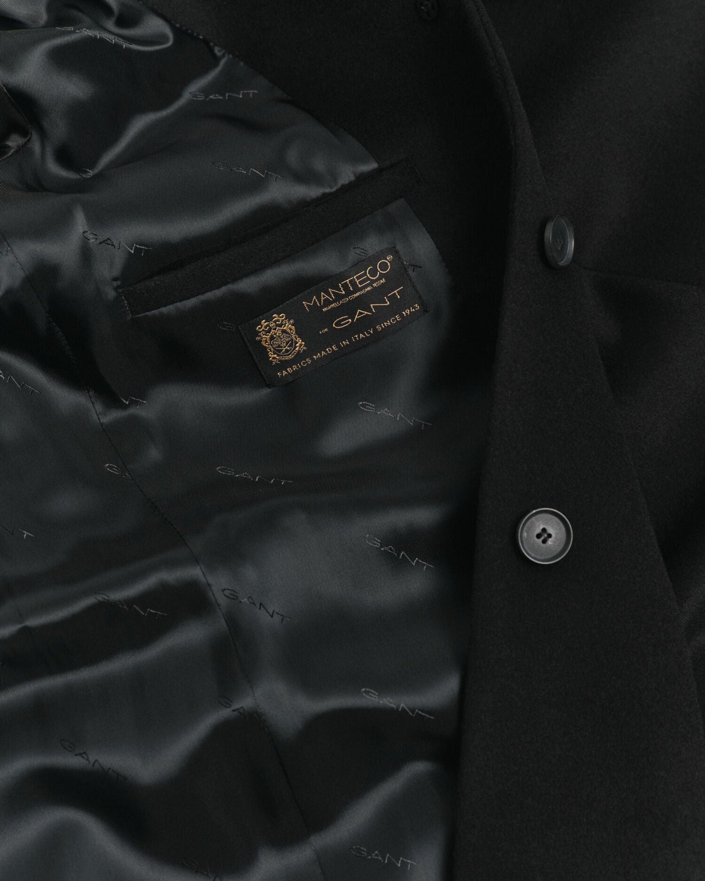 Classic Tailored Wool Blend Coat