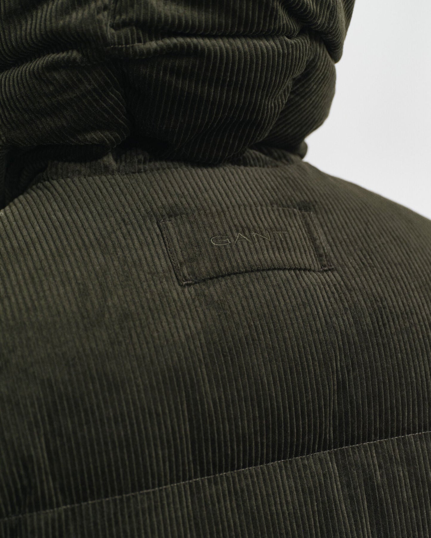 Corduroy Down Puffer Jacket