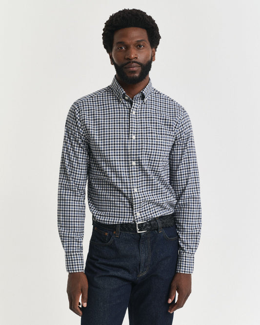 Regular Fit Gingham Twill Shirt