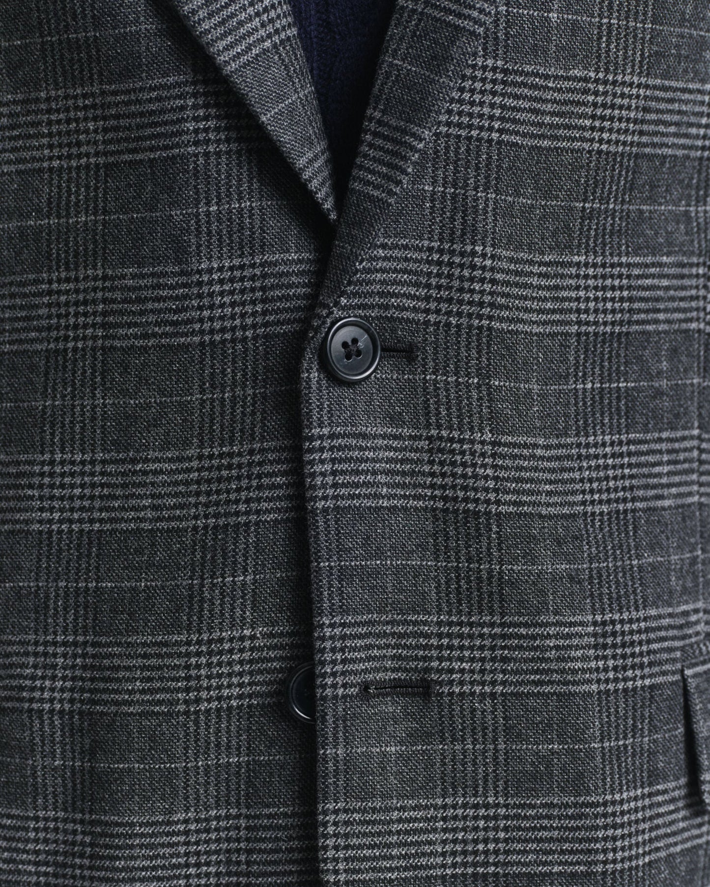 Slim Fit Glen Check Suit Jacket