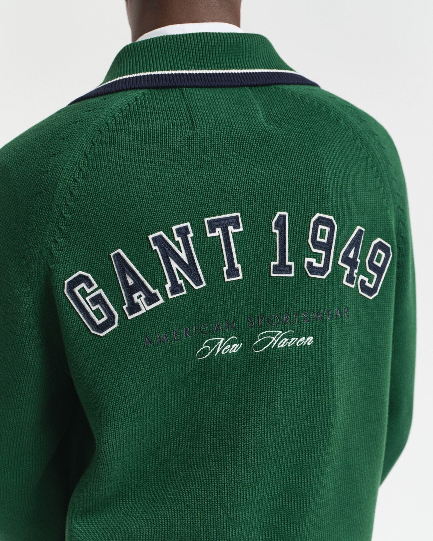 1949 Graphic Zipped Cardigan
